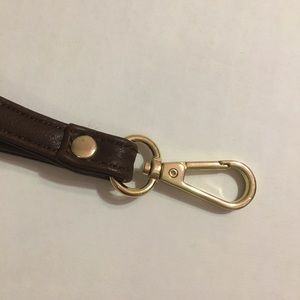 Accessories - Brown & Gold Wristlet Strap Accessories - Brown & Gold Wristlet Strap